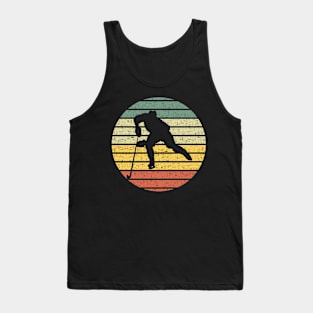 Vintage Icehockey Silhouette Tank Top